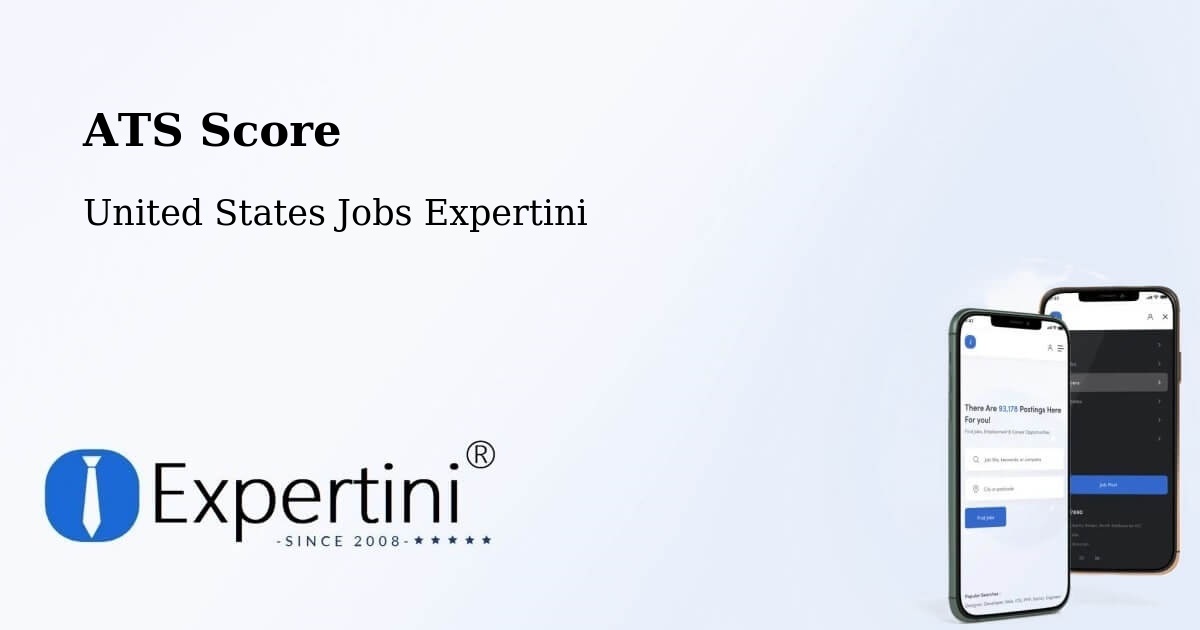 Resume ATS Score & Job Description Match Tool – Perham - United States Jobs Expertini