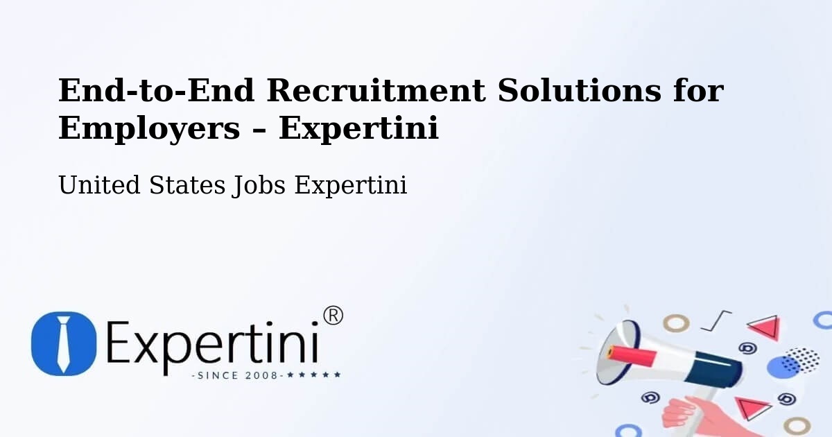 Recruitment Solutions for Employers – Perham - Perham, United States Jobs Expertini
